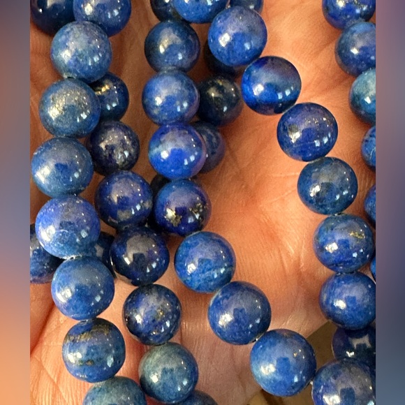 Jay King Lapis Lazuli Long Necklace DTR Sterling Silver Clasp. - Picture 3 of 7